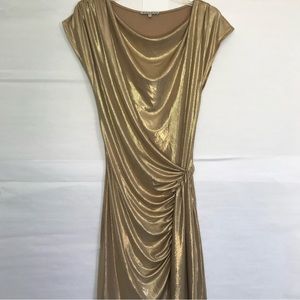 Gold Sexy Formal Dress